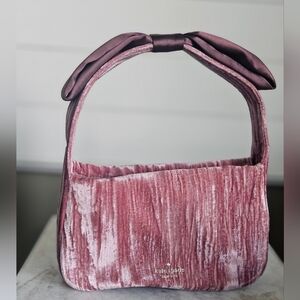 Kate Spade Pink Velvet Women's Bag